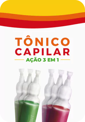 Tônico Capilar Tricofort - Ação 3 em 1 para força, crescimento e revitalização dos fios